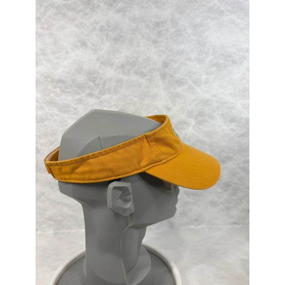 Twins Enterprise MLB Colorado Rockies Visor Hat Yellow Cotton Adjustable CR Logo